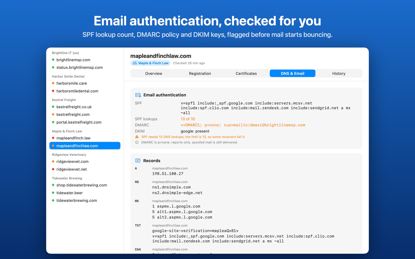 Domainbar screenshot 4