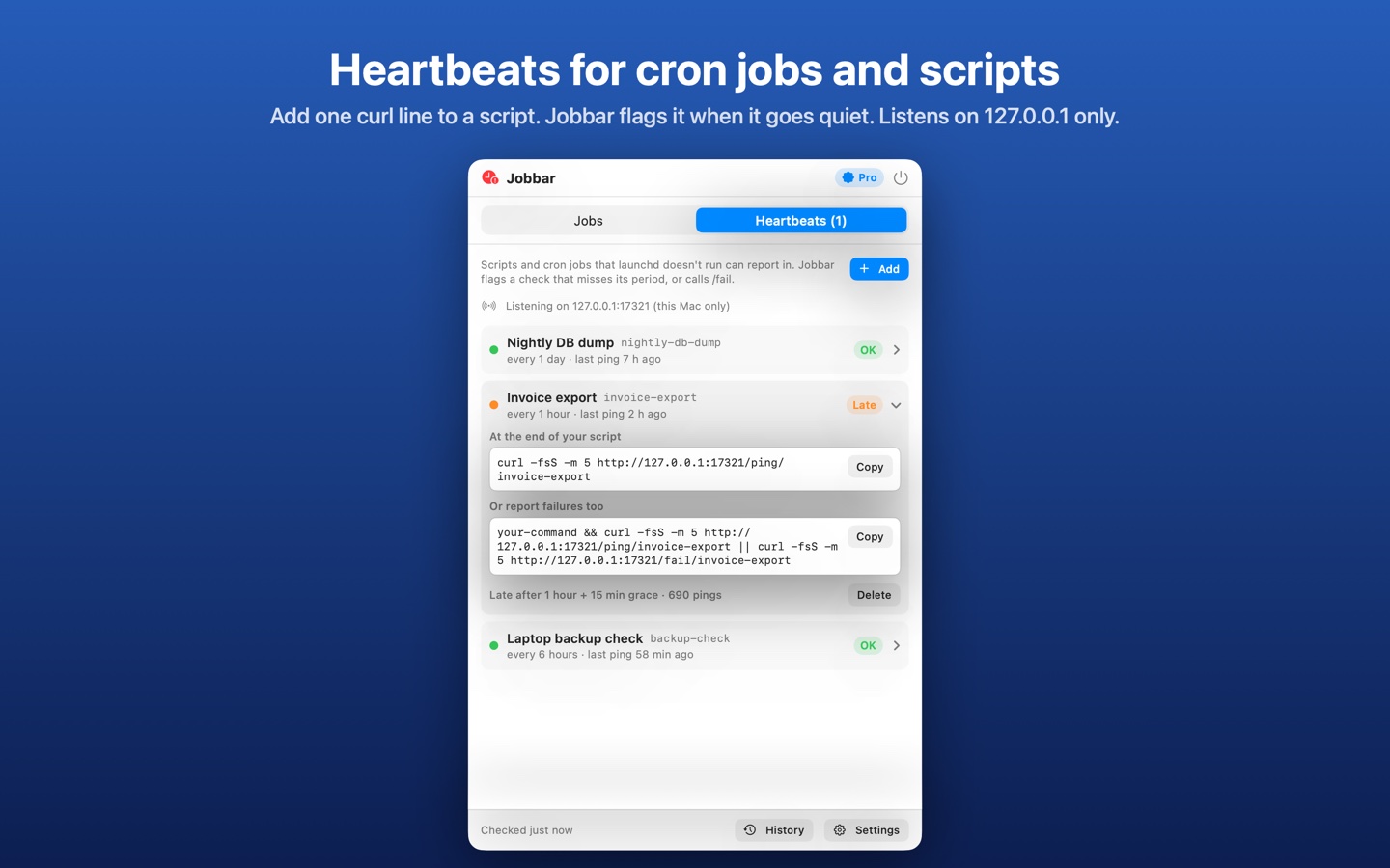 Jobbar screenshot 4