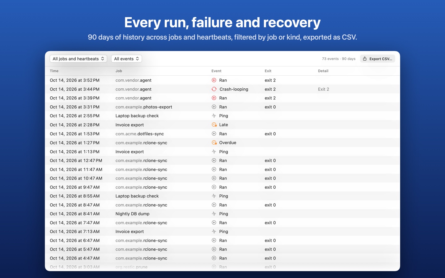 Jobbar screenshot 5