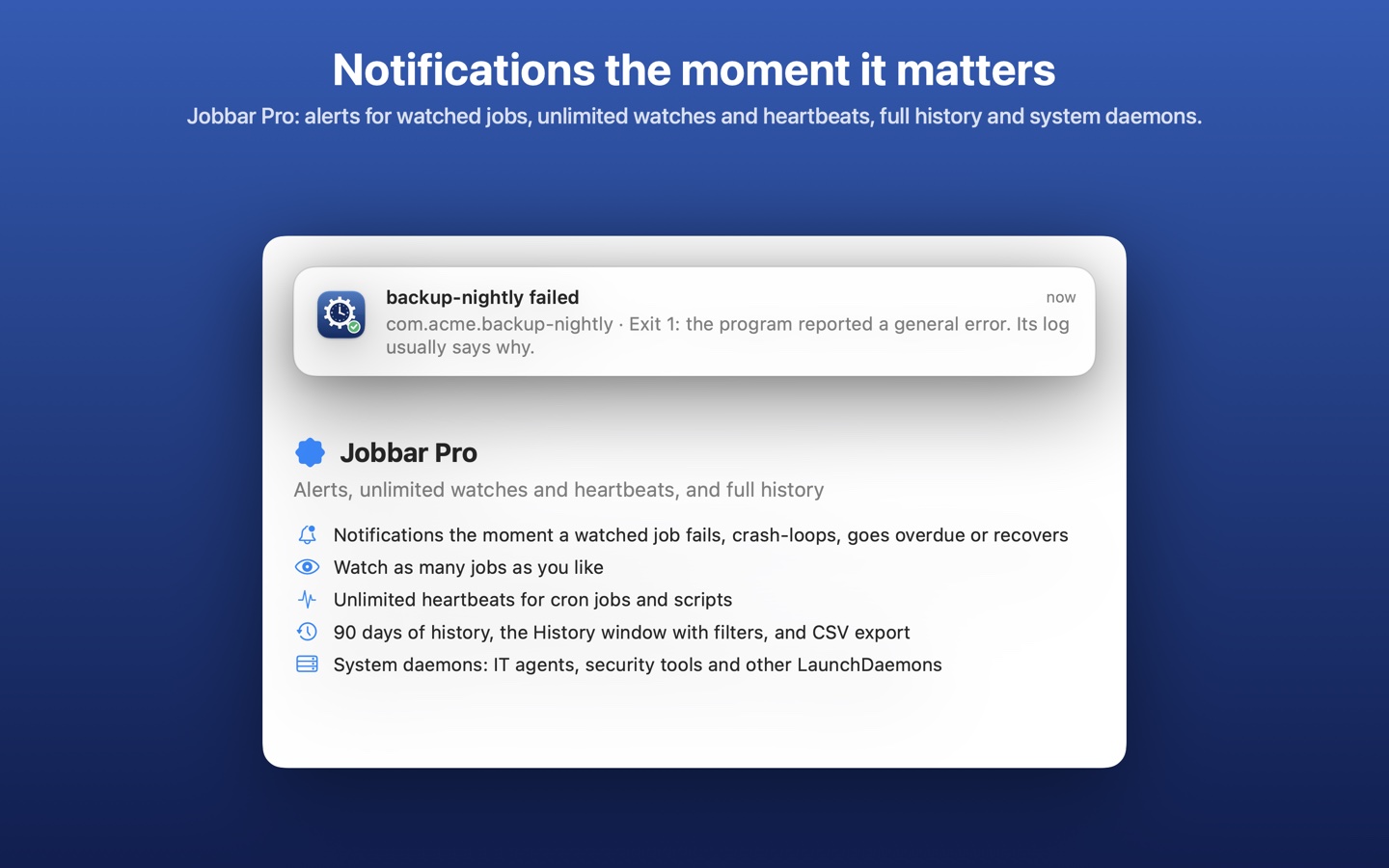 Jobbar screenshot 6