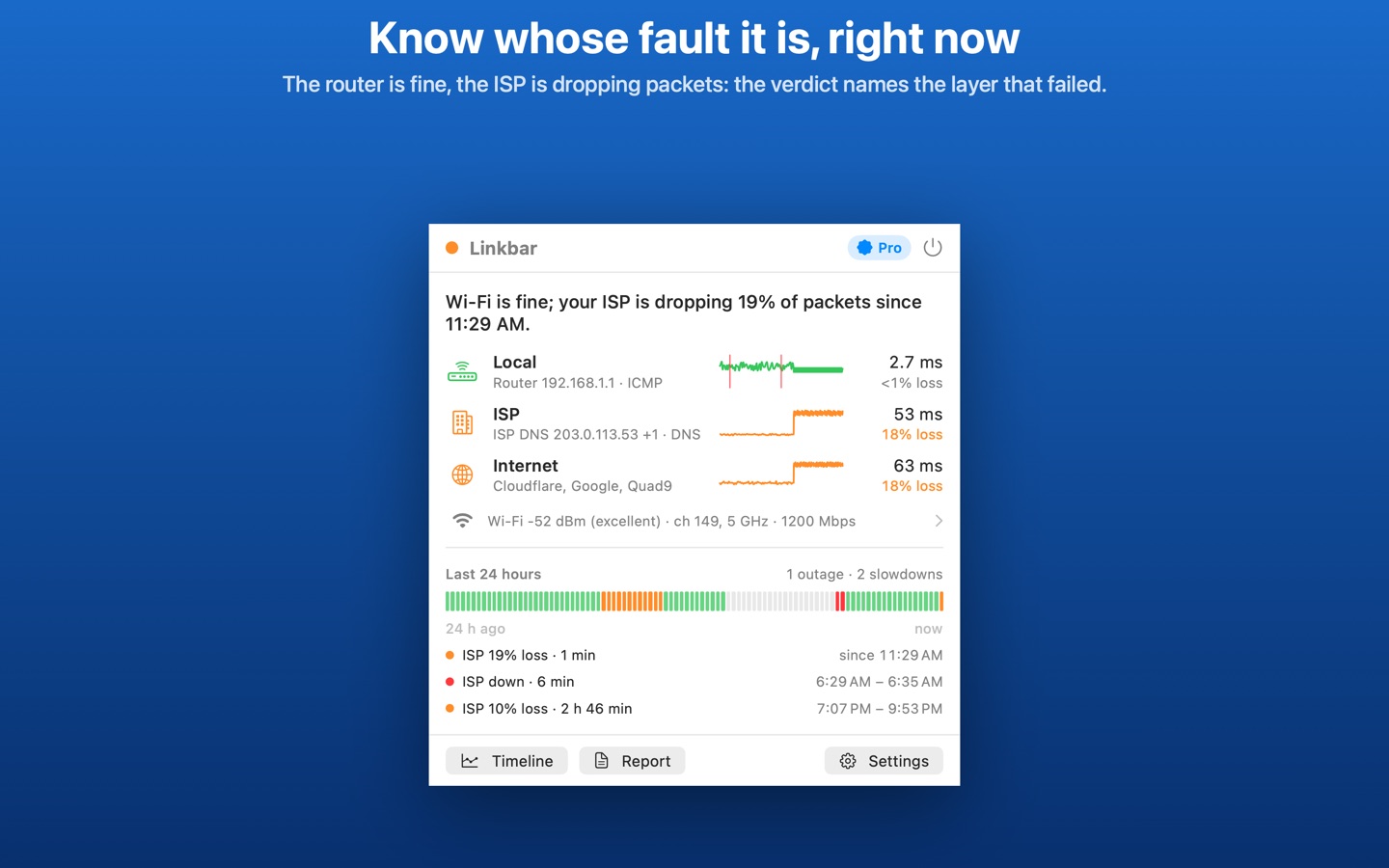 Linkbar screenshot 2