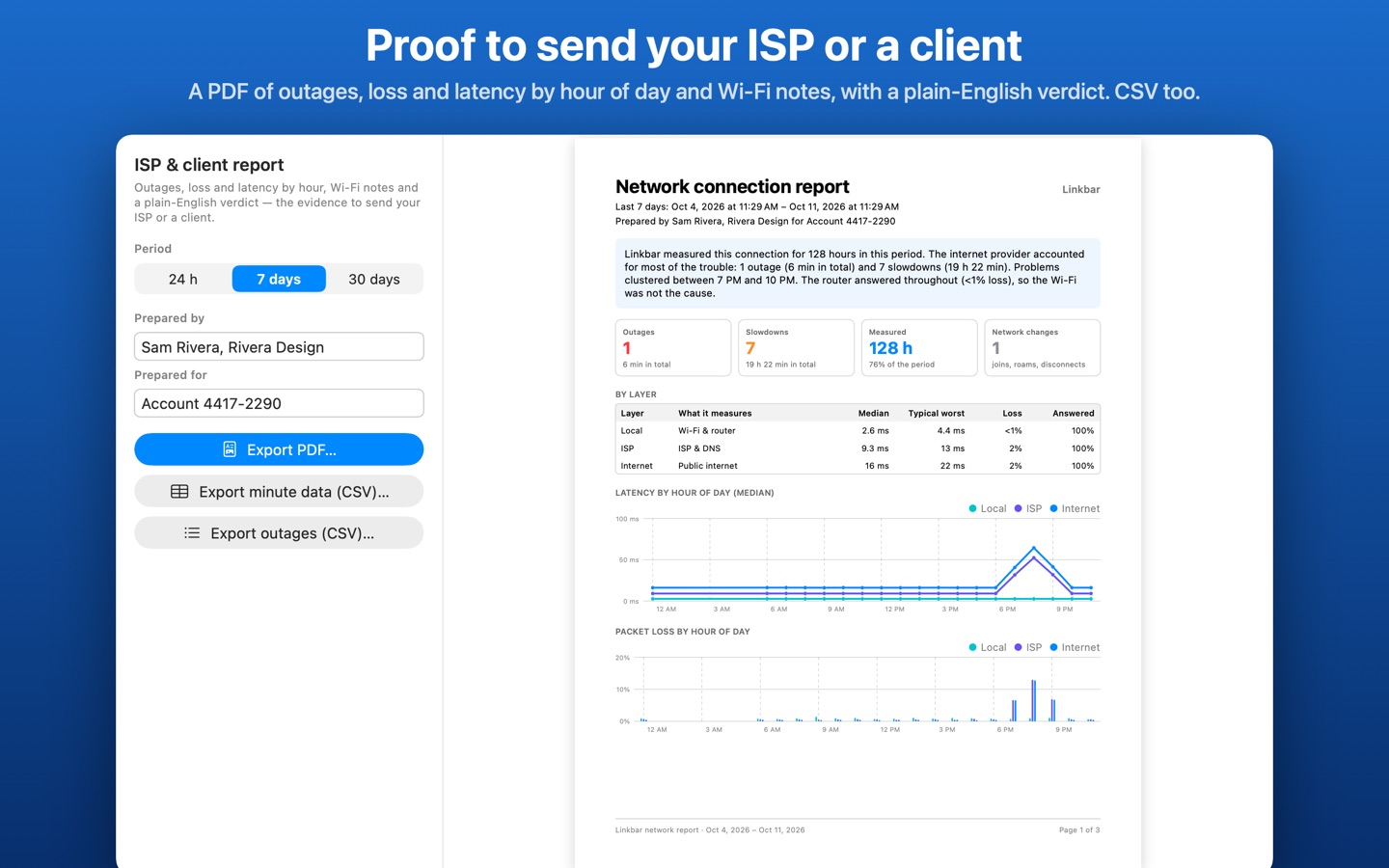 Linkbar screenshot 5