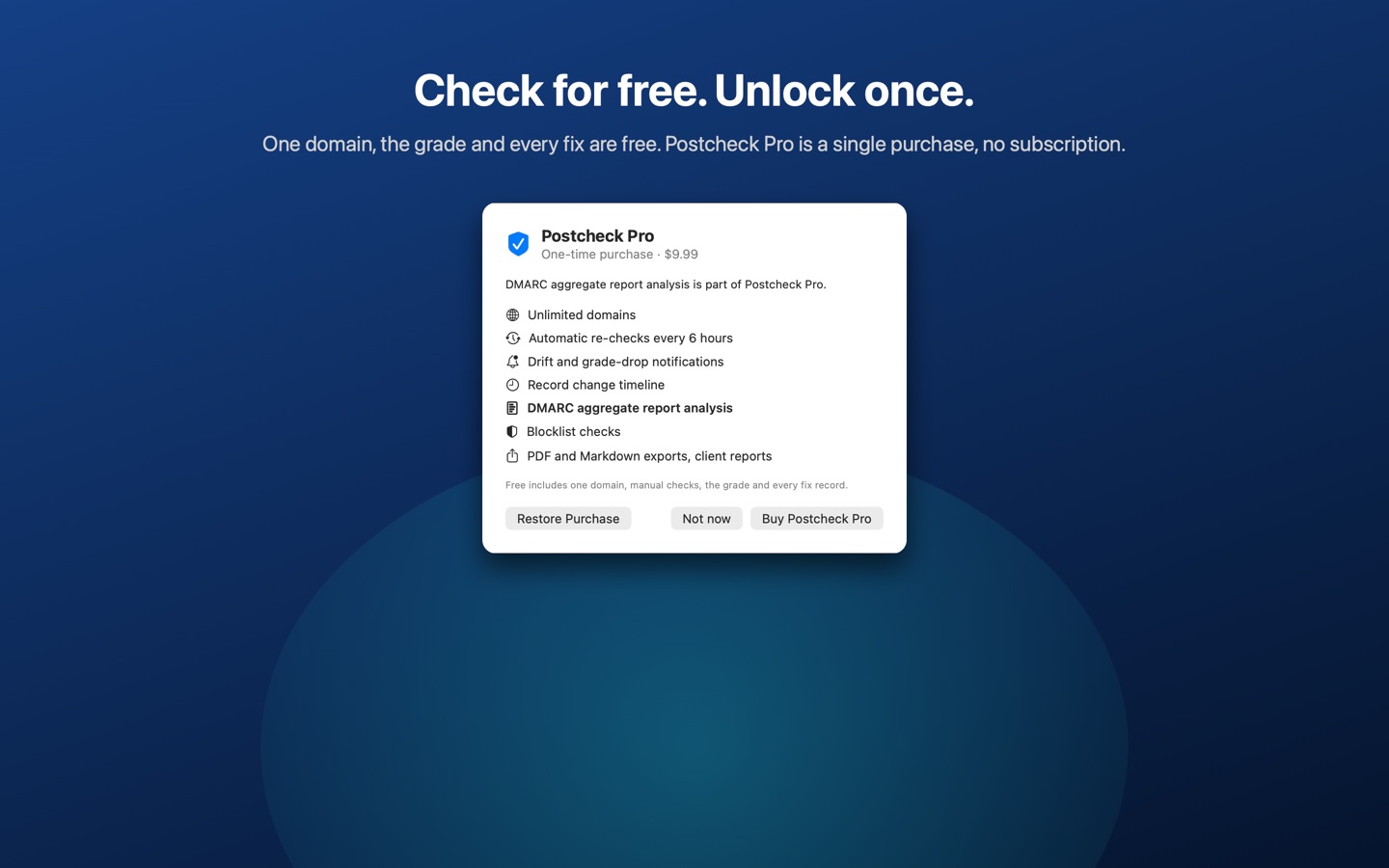 Postcheck screenshot 6