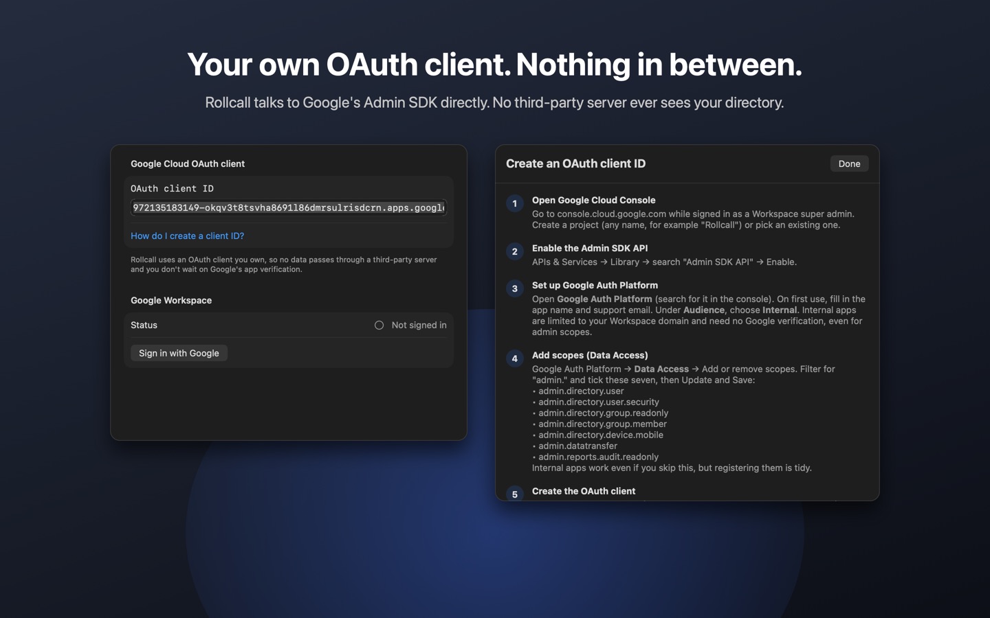 Rollcall screenshot 5