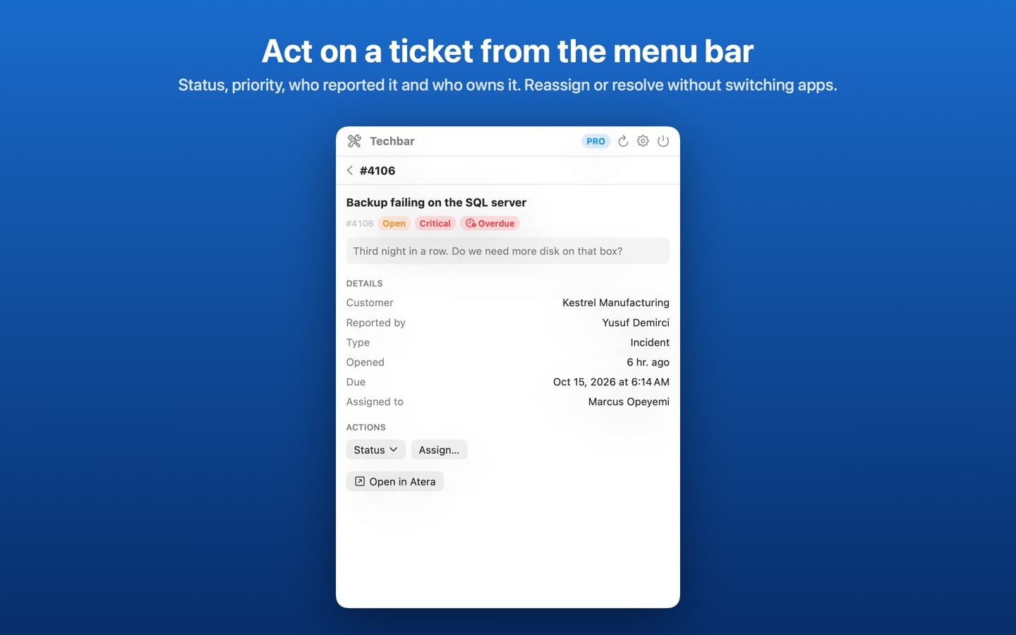 Techbar screenshot 5